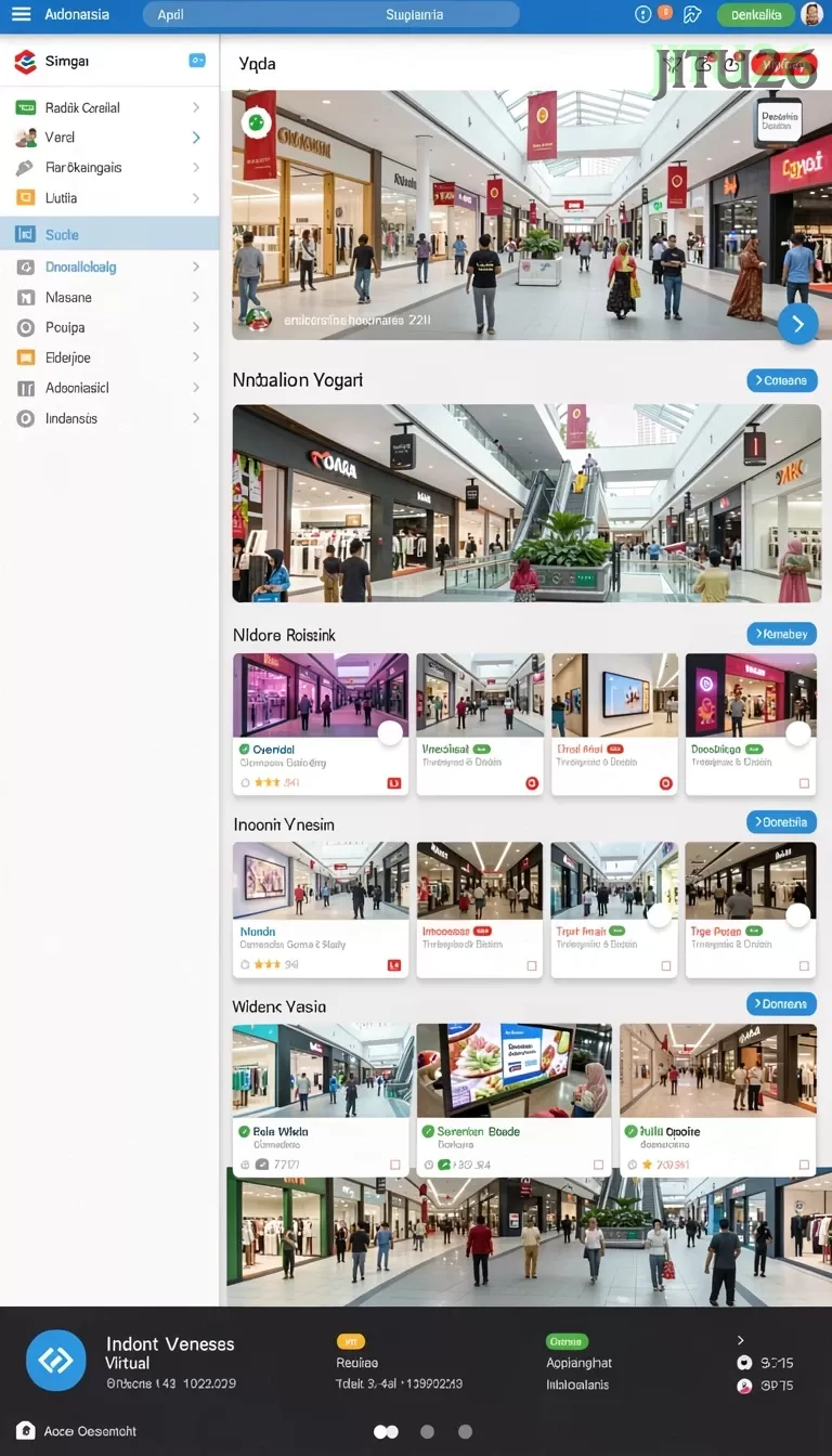 Cuplikan layar HANABI88 — menu navigasi