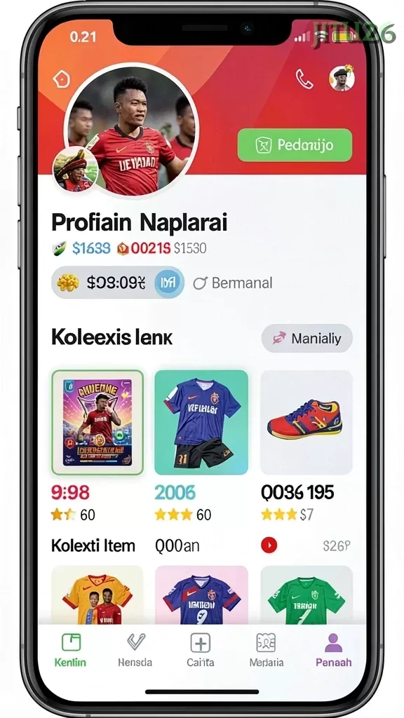 Cuplikan layar APIGACOR888 — pengaturan akun